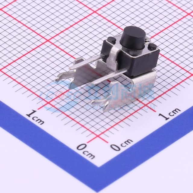 6*6*5.5mm 卧插 轻触开关 【轻触】实物图