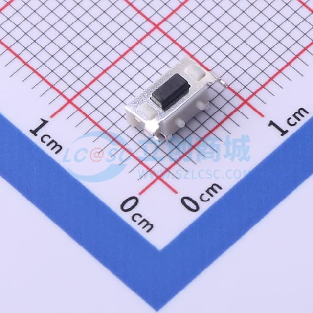 7*3.5*3.2mm 卧贴 轻触开关实物图