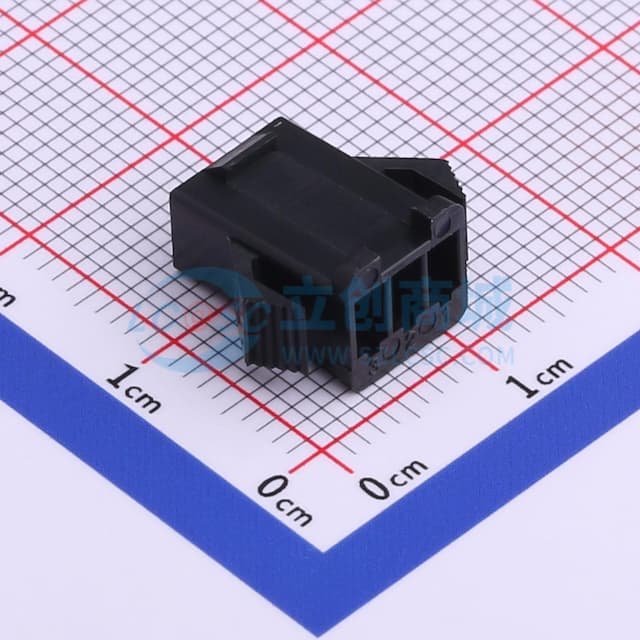 黑色 2.5mm 1x3P实物图