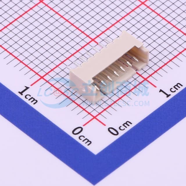 1x7P 间距:1.25mm 直插 【插件】实物图
