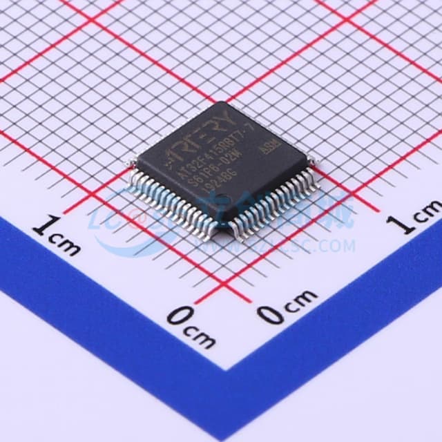 基于ARM 32位的Cortex - M4微控制器，带闪存、sLib、定时器、ADC、比较器、通信接口实物图