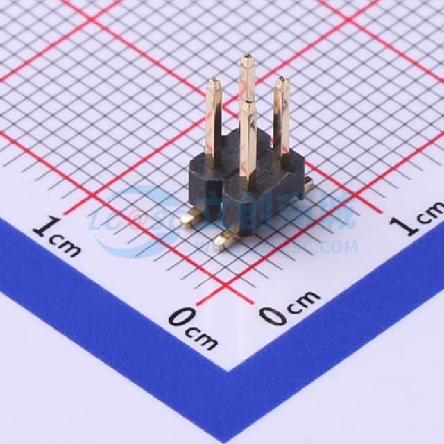 2x2P 间距:2.54mm 方针实物图
