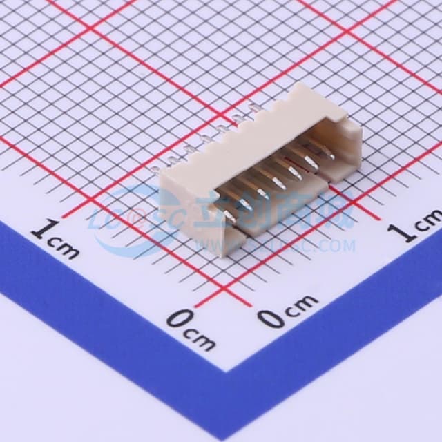 1x7P 间距:1.25mm 直插 【插件】实物图