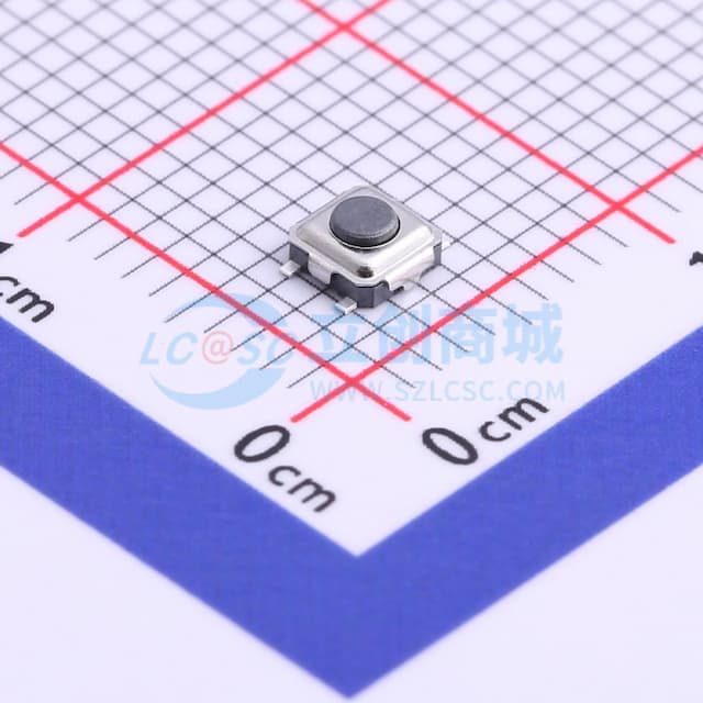 3.1*3.1*1.5mm 立贴 轻触开关实物图