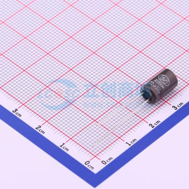 22uF ±20% 50V实物图