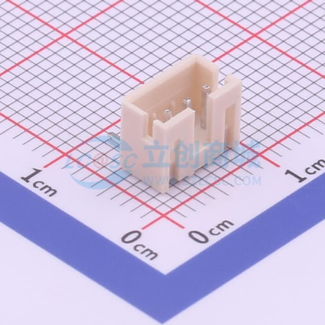 1x3P 间距:2mm 弯插 【插件】实物图
