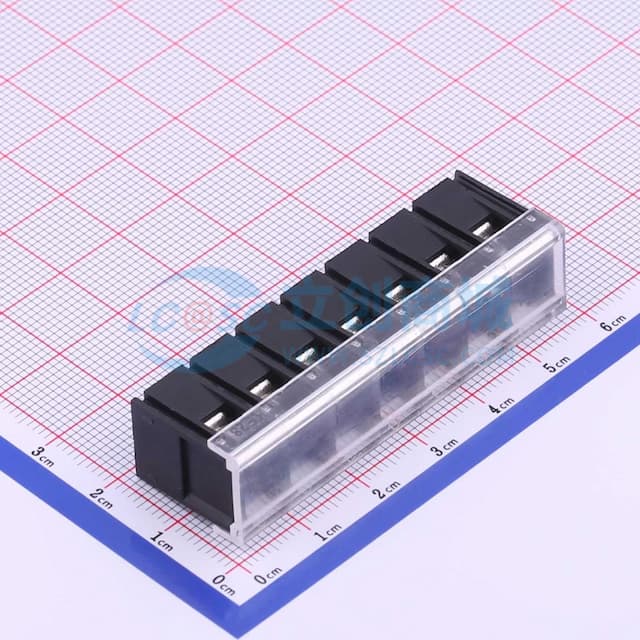 7.62mm 1x7P 每排P数:7 排数:1 直针 中脚 【栅栏】实物图