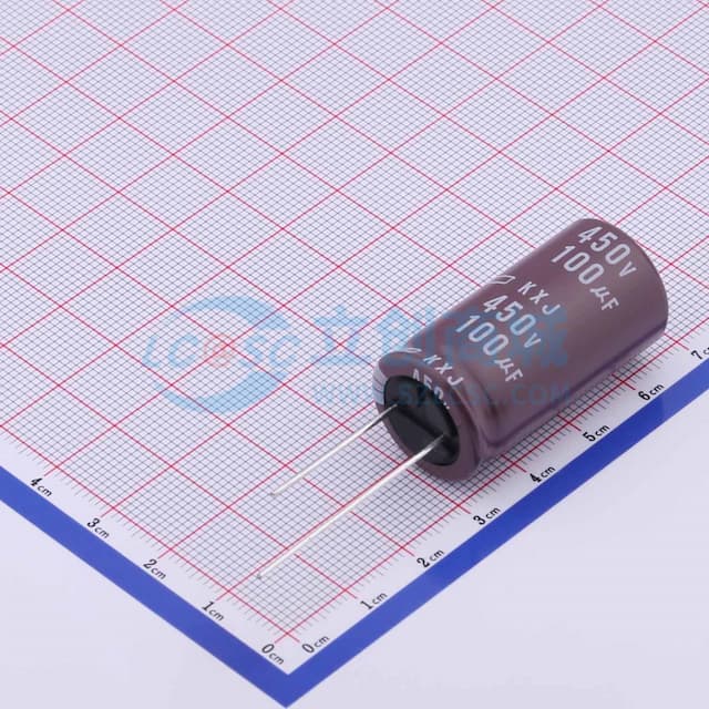 100uF ±20% 450V实物图