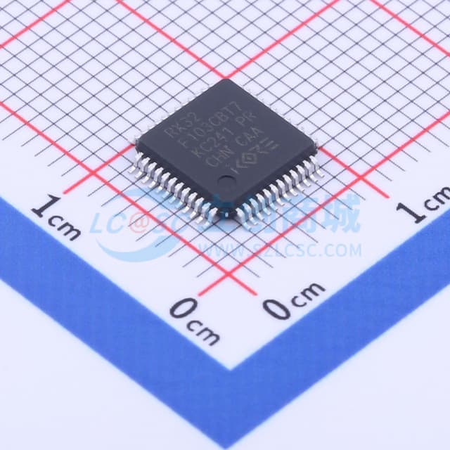 RX32F103CBT8-CBT6实物图