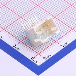 米黄 2x4P 间距:2mm 弯插【插件】缩略图