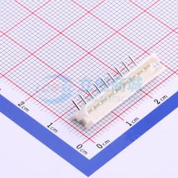 白色 1x9P 间距:2.5mm 弯插【插件】缩略图