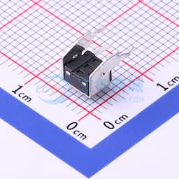 4.5*4.5*3.8mm 卧插 轻触开关 【轻触】缩略图