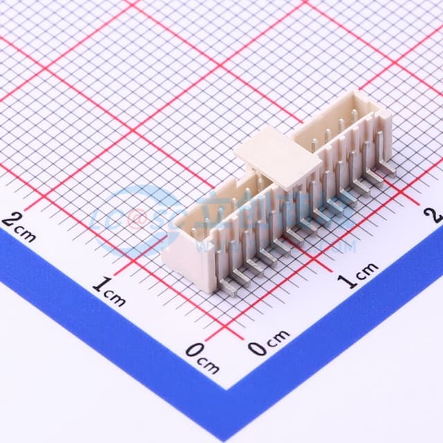 1x13P 间距:1.5mm 立贴实物图