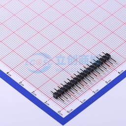 1x17P 间距:2.54mm 方针 【排针】缩略图