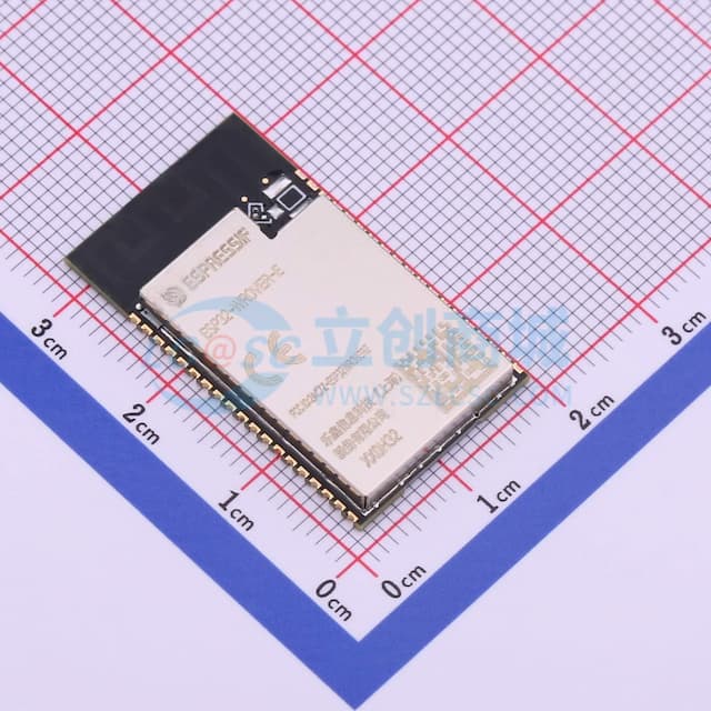 通用型Wi-Fi+BT+BLE MCU模组实物图