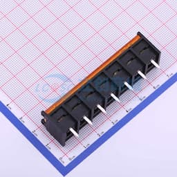 9.5mm 1x7P 每排P数:7 排数:1 直针 边脚 【栅栏】缩略图