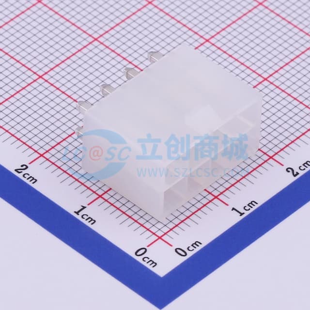 2x4P 间距:4.2mm 直插 【插件】实物图