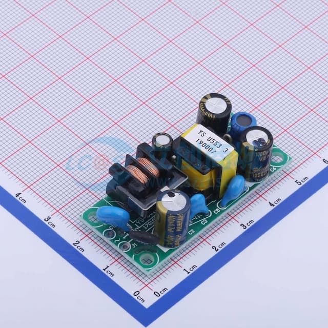 ESHION(禹舜)裸板开关电源 3.3V800mA电源模块(输入输出留孔) 【插件】实物图