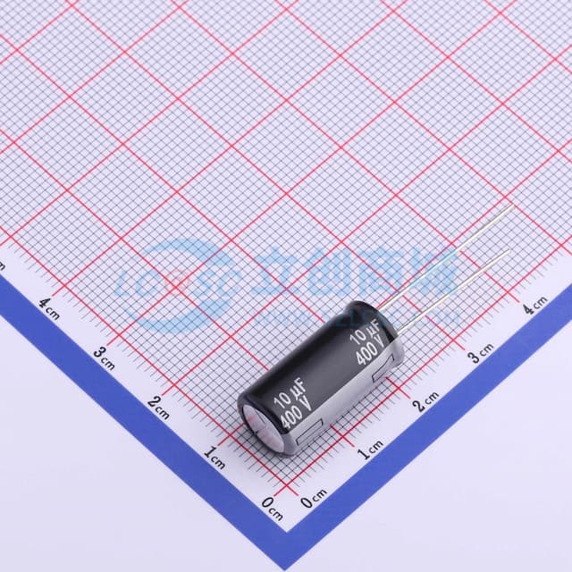 【插件】10uF ±20% 400V实物图