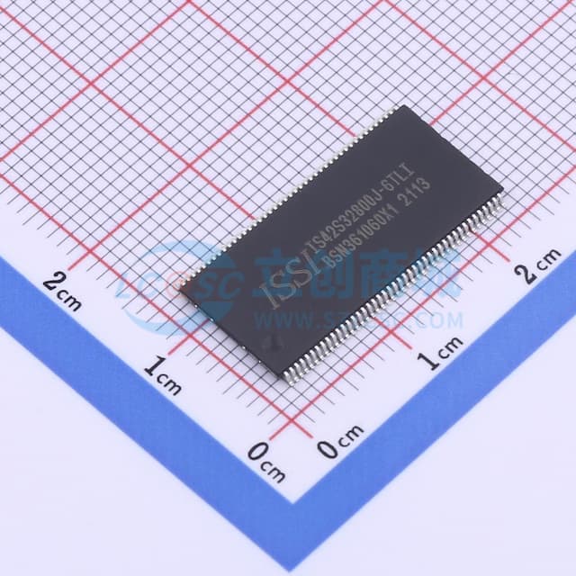 256Mb同步动态随机存取存储器实物图