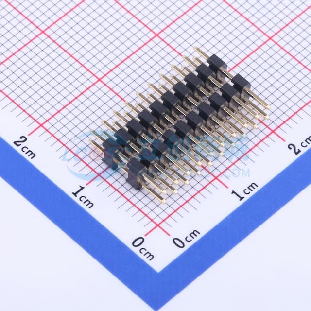 2x10P 间距:2mm 方针 【插件】实物图