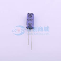 10uF ±20% 400V 【插件】缩略图