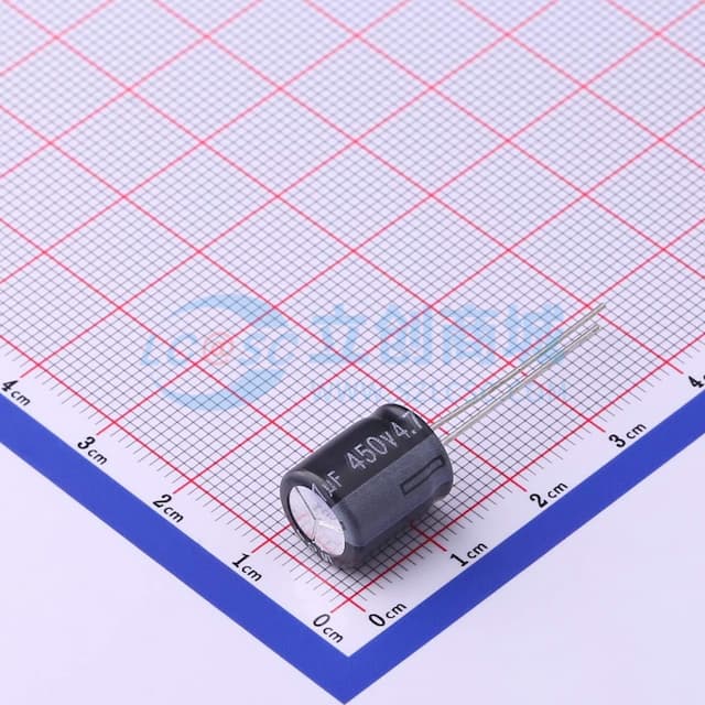 4.7uF ±20% 450V实物图