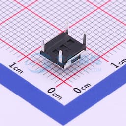 6.2*6.2*3.7mm 直插 轻触开关 【轻触】缩略图