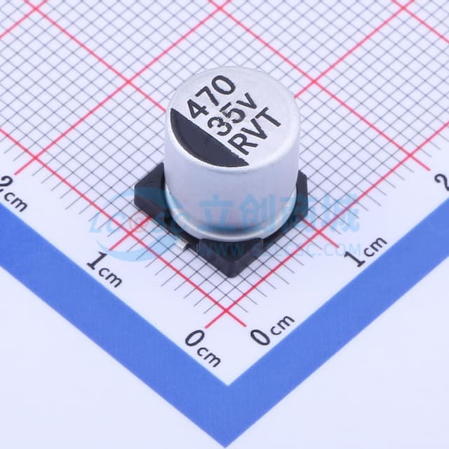 470uF ±20% 35V实物图