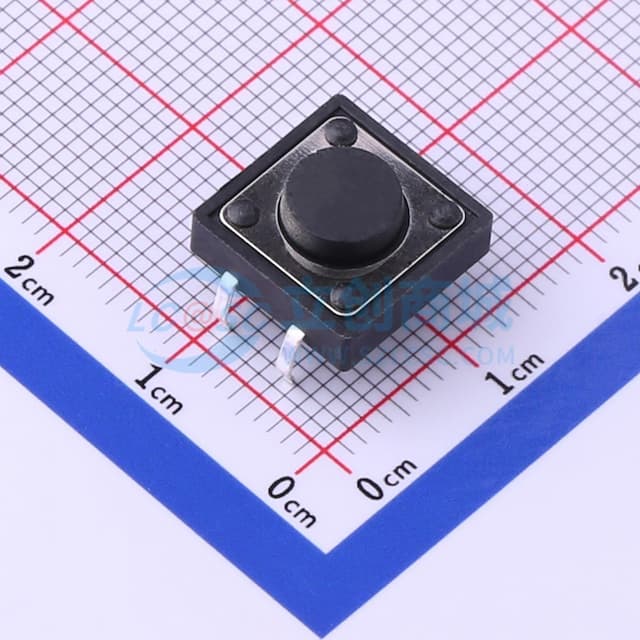 12*12*5mm 直插 轻触开关 【轻触】实物图