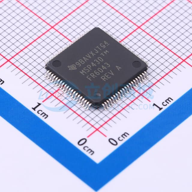 适用于燃气和水计量应用、具有 64KB FRAM、12KB RAM 和 LCD 的超声波感应 MCU实物图