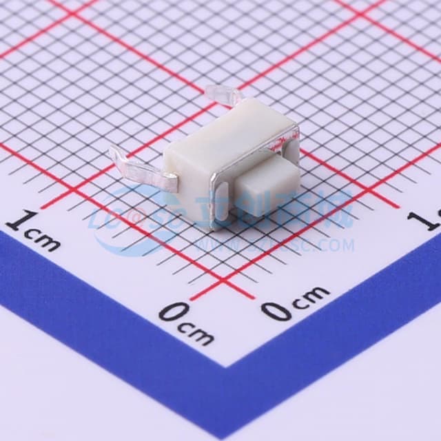 6*3.5*5mm 直插 轻触开关 【插件】实物图