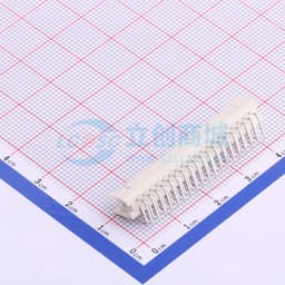 白色 2x19P 间距:2mm 弯插【插件】缩略图