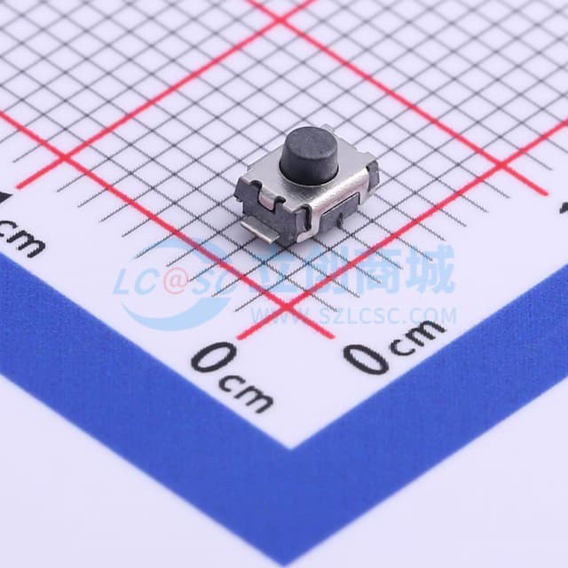 4*3*2.5mm 立贴 轻触开关实物图