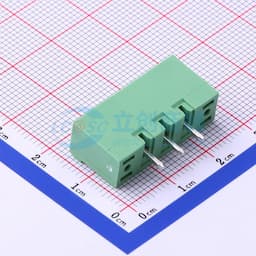 螺丝固定 1x3P 5.08mm 排数:1 每排P数:3 【插拔】缩略图