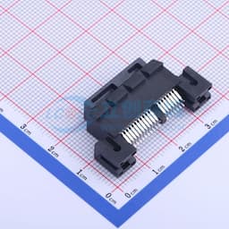 PCIE 4.0 夹板式 36PIN(X1) 带耳 Cap 镀金15u缩略图