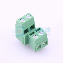 5.08mm 2x2P 排数:2 每排P数:2 直插 【螺钉】缩略图