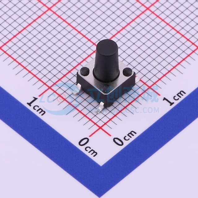 停产 6*6*9mm 立贴 轻触开关实物图