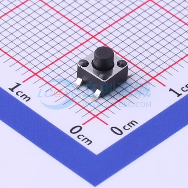 4.5*4.5*4.5mm 立贴 轻触开关实物图