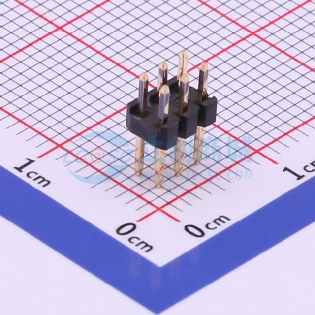 2x3P 间距:2mm 方针 【排针】实物图