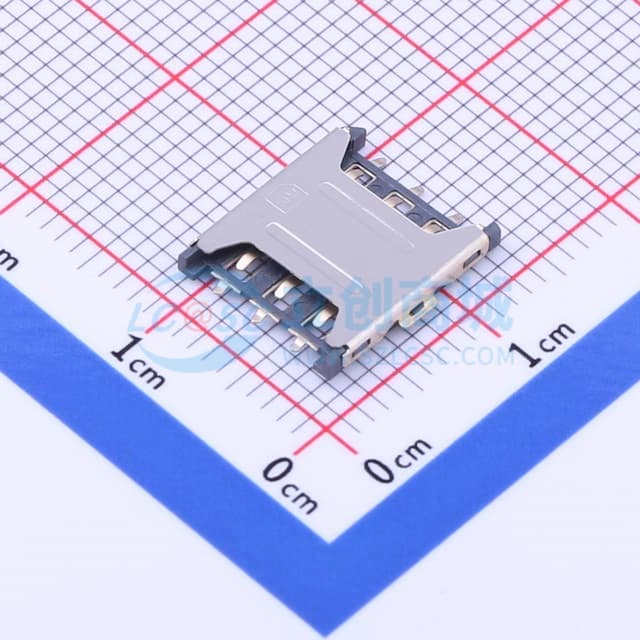 拔插式 NanoSIM卡 卡座实物图