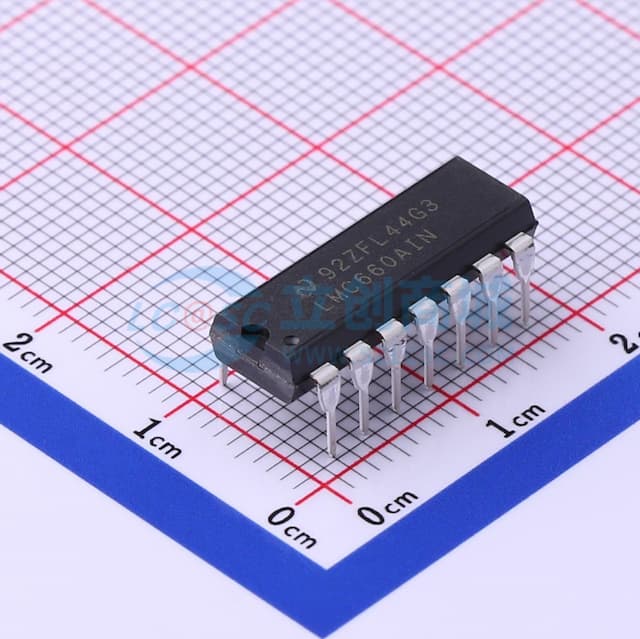 CMOS四通道运算放大器 【插件】实物图