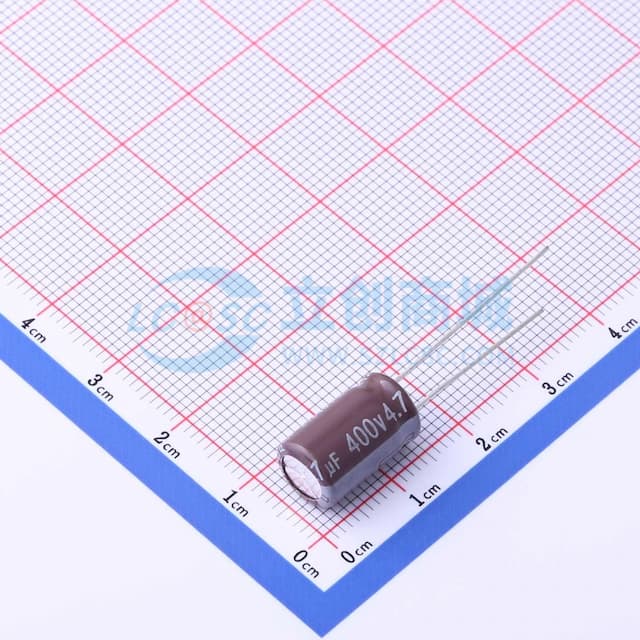 4.7uF ±20% 400V 【插件】实物图
