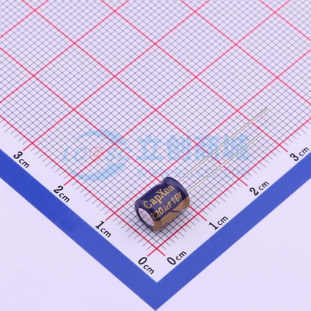 220uF ±20% 16V 【插件】实物图
