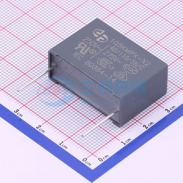 等级:X2 1uF ±10% 275V实物图
