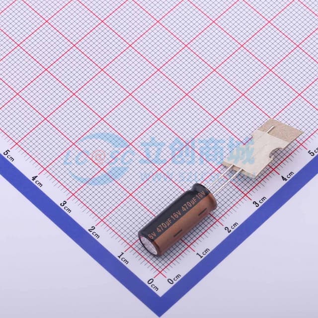 470uF ±20% 16V实物图