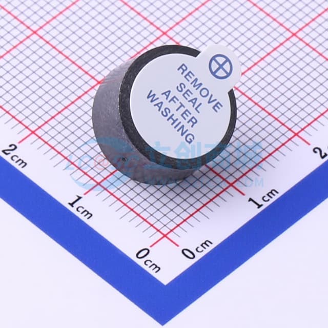 有源(内含驱动线路) 压电式 4kHz【蜂鸣】实物图