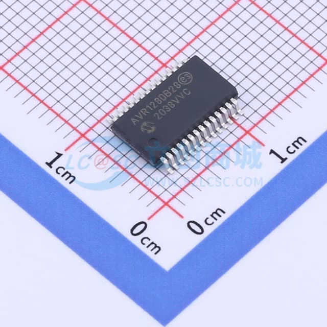 AVR128DB28-I/SS实物图