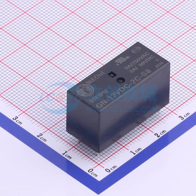 GN-12VDC-2C-S8 【插件】实物图