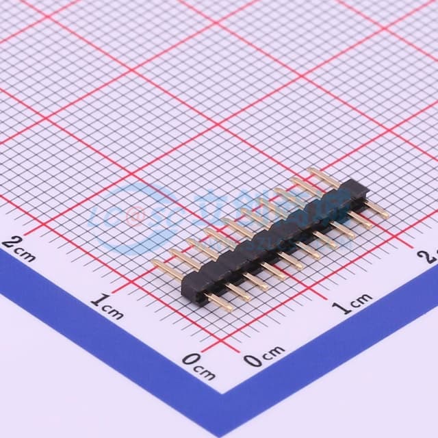 1x10P 间距:2mm 方针 【排针】实物图